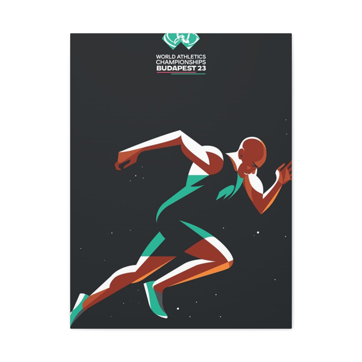World Athletics Championship Poster Wall Art & Canvas Prints