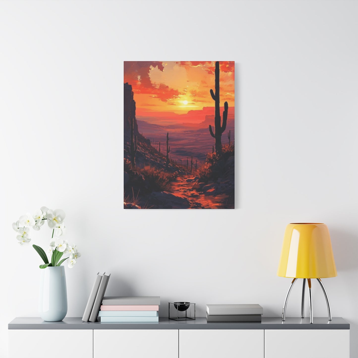 Arizona Desert Sky Sunset Wall Art & Canvas Prints