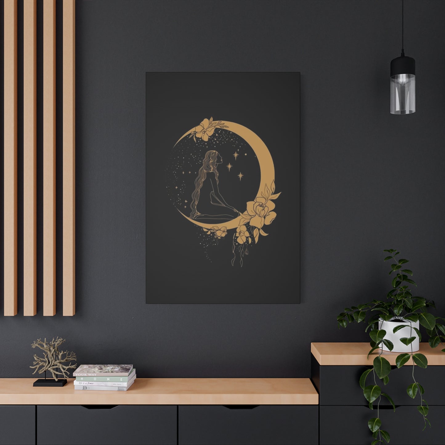 Moon princess Wall Art & Canvas Prints