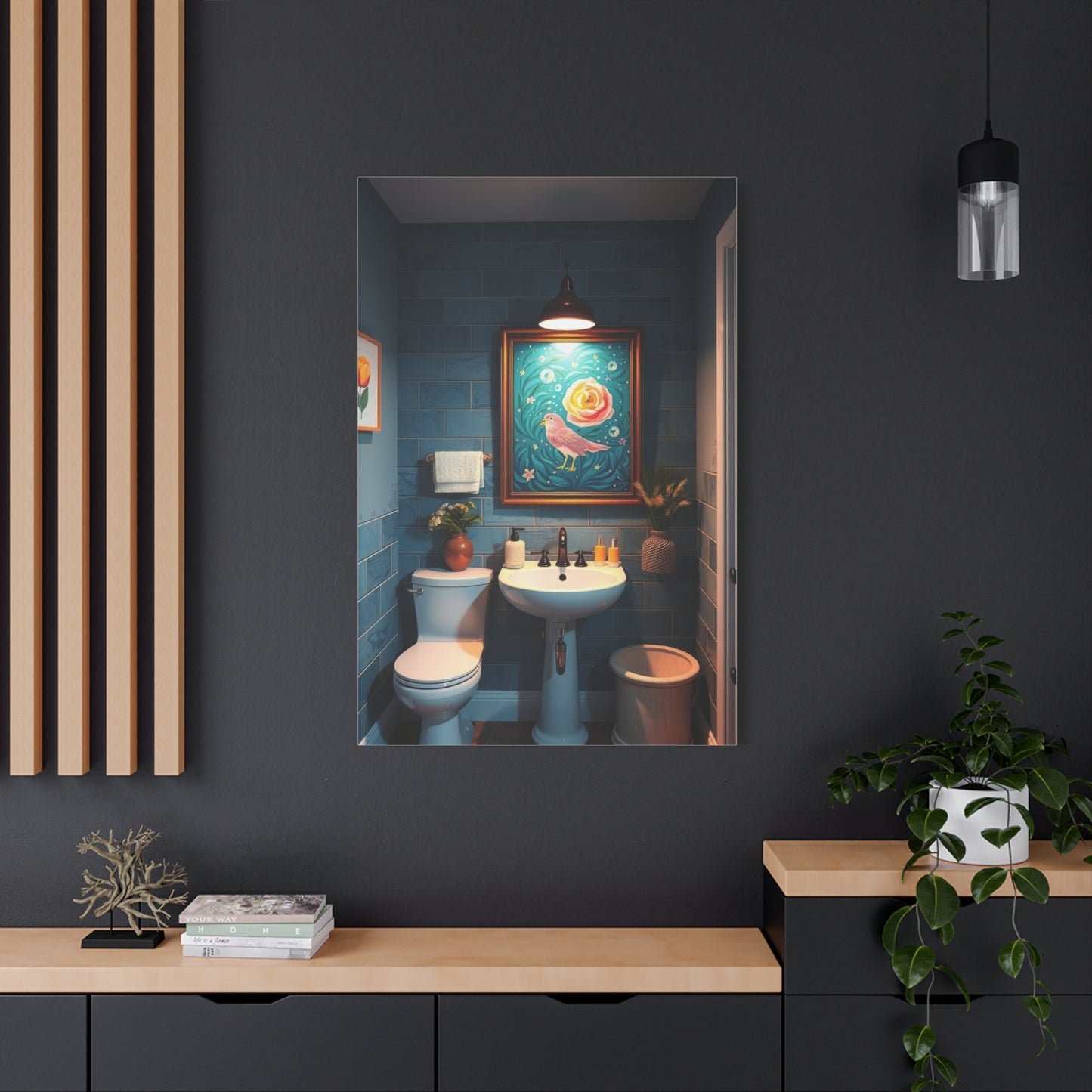 Kid’s Bathroom Art Canvas Art 2 Wall Art & Canvas Print