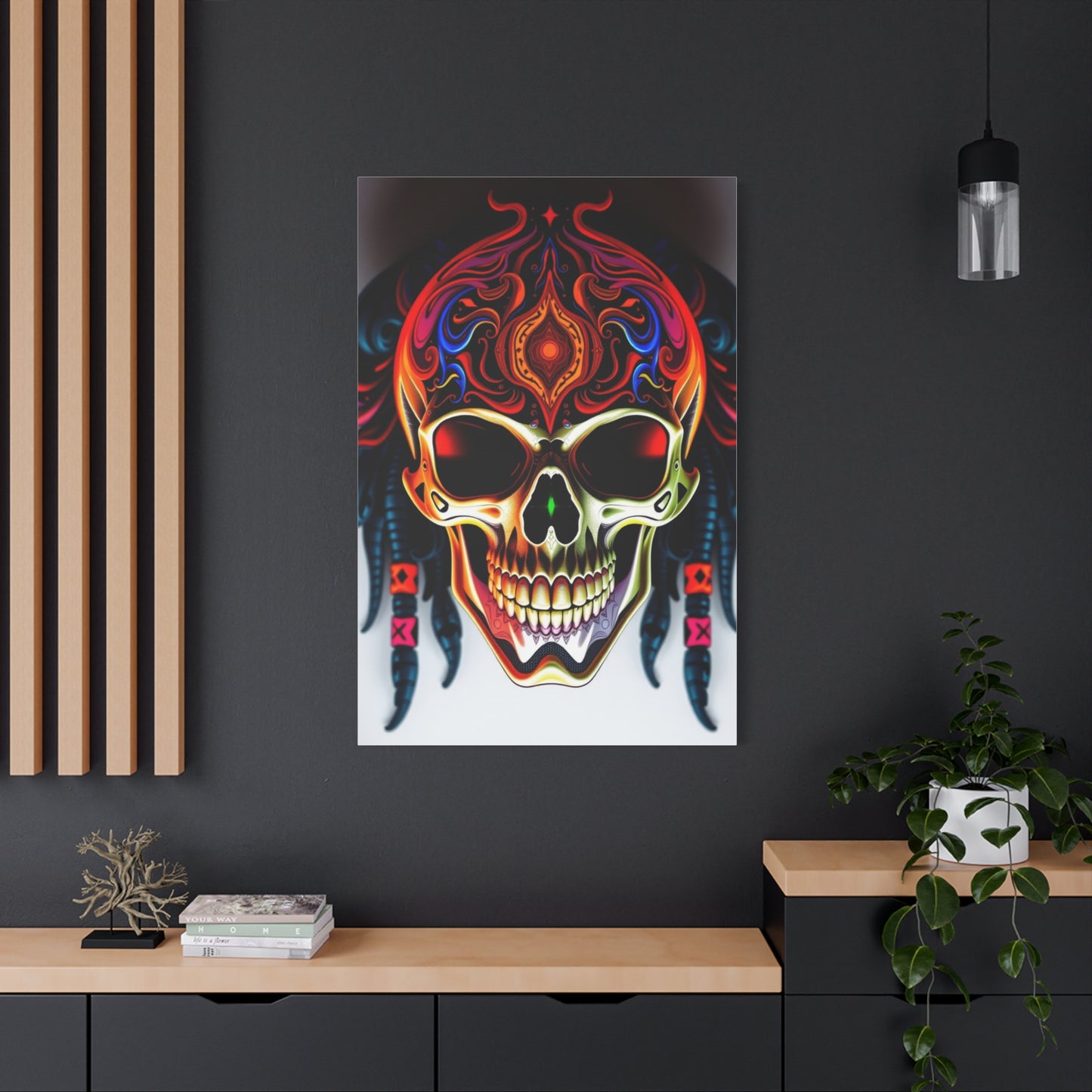 Psychedelic Cranium Reverie Wall Art & Canvas Print