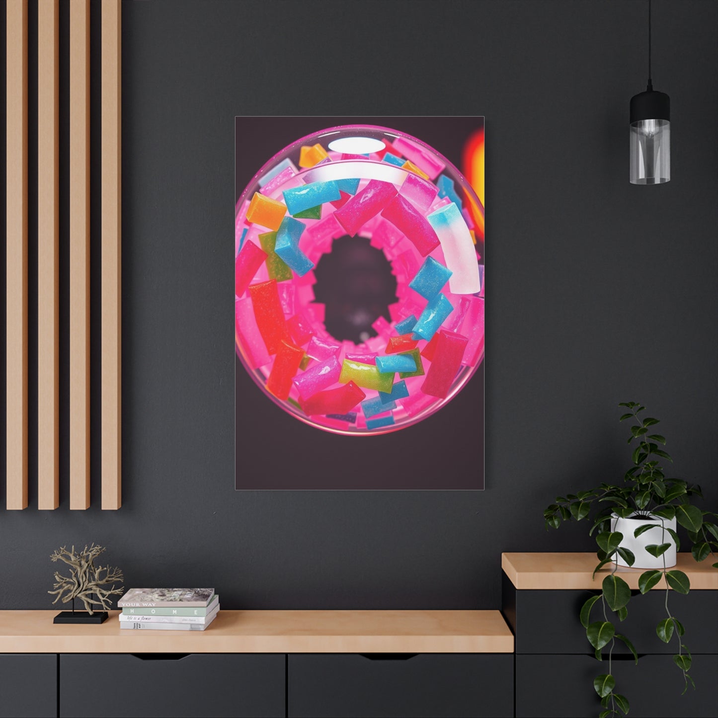 Bubble Gum Art Supreme Canvas Wall Art & Canvas Print