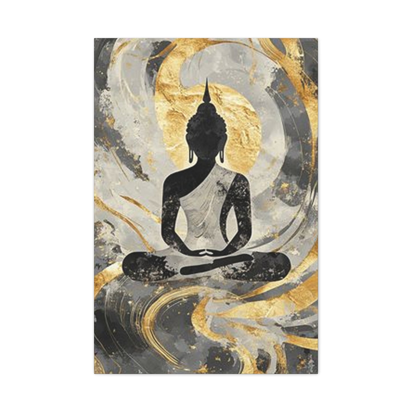 Buddha Golden Painting Wall Art & Canvas Prints