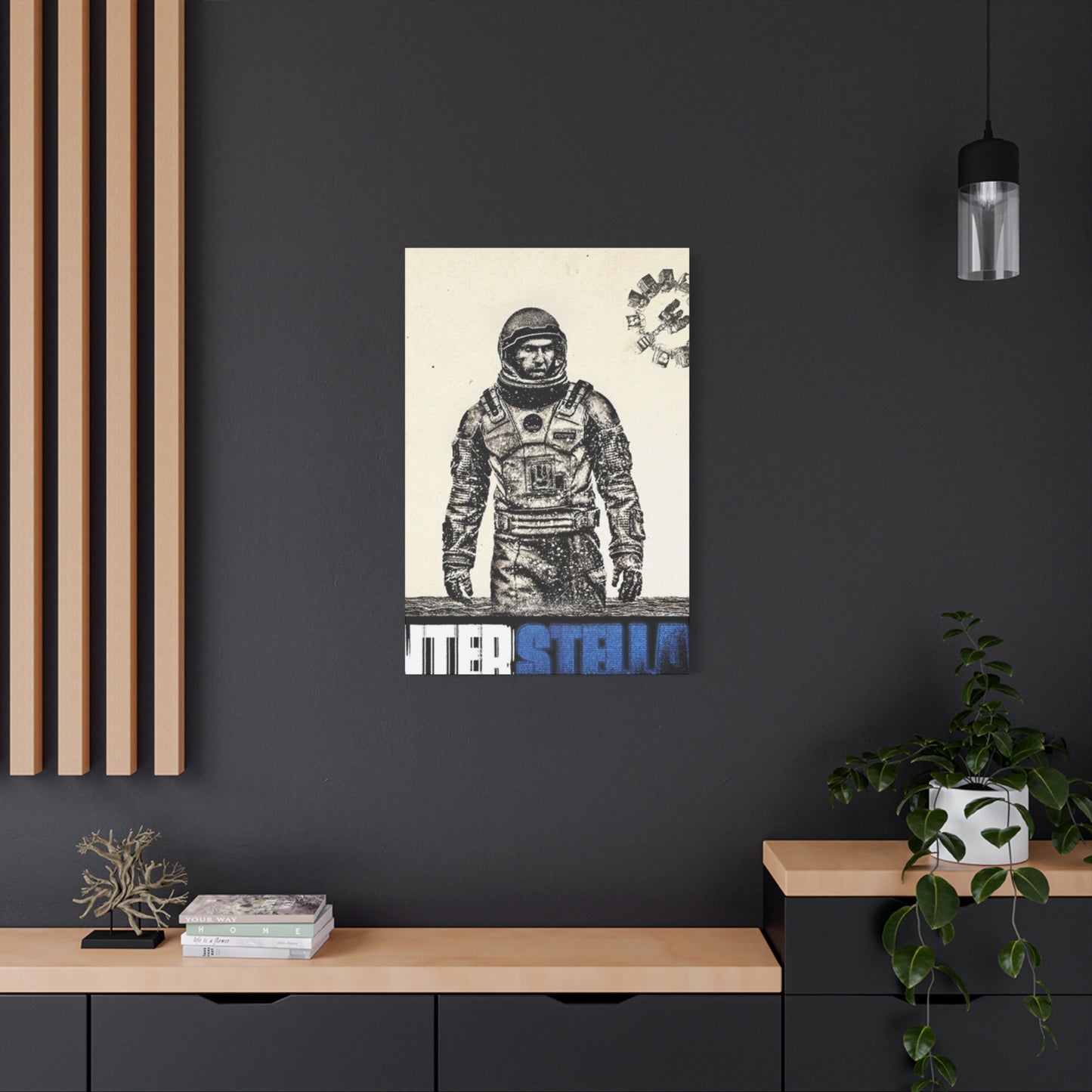 Interstellar Movie Poster Wall Art & Canvas Prints