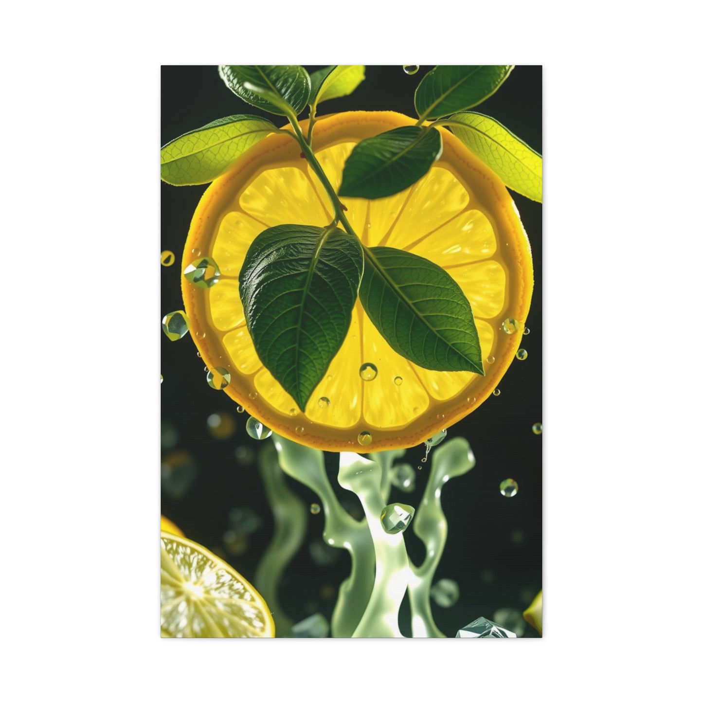 Lemon & Lime Art Supreme Canvas Wall Art & Canvas Print