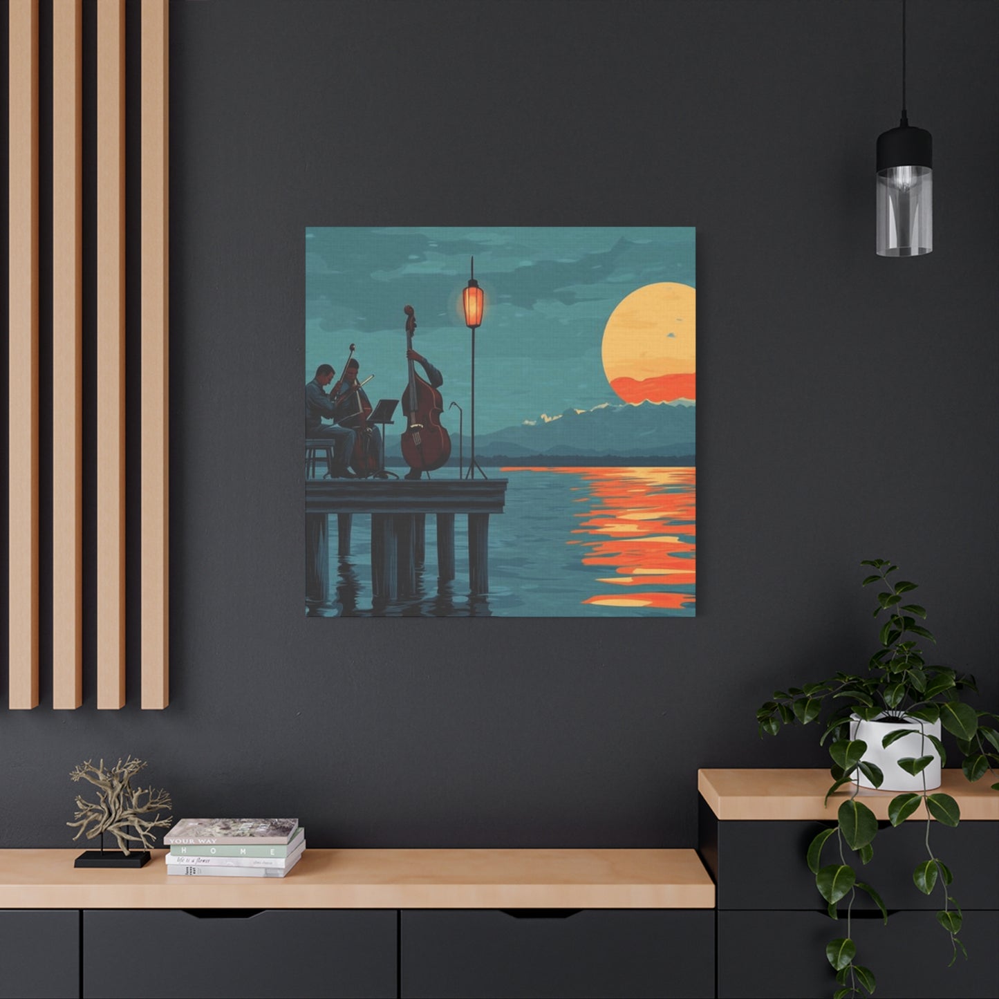 Riverside Musicians Wall Art & Canvas Prints