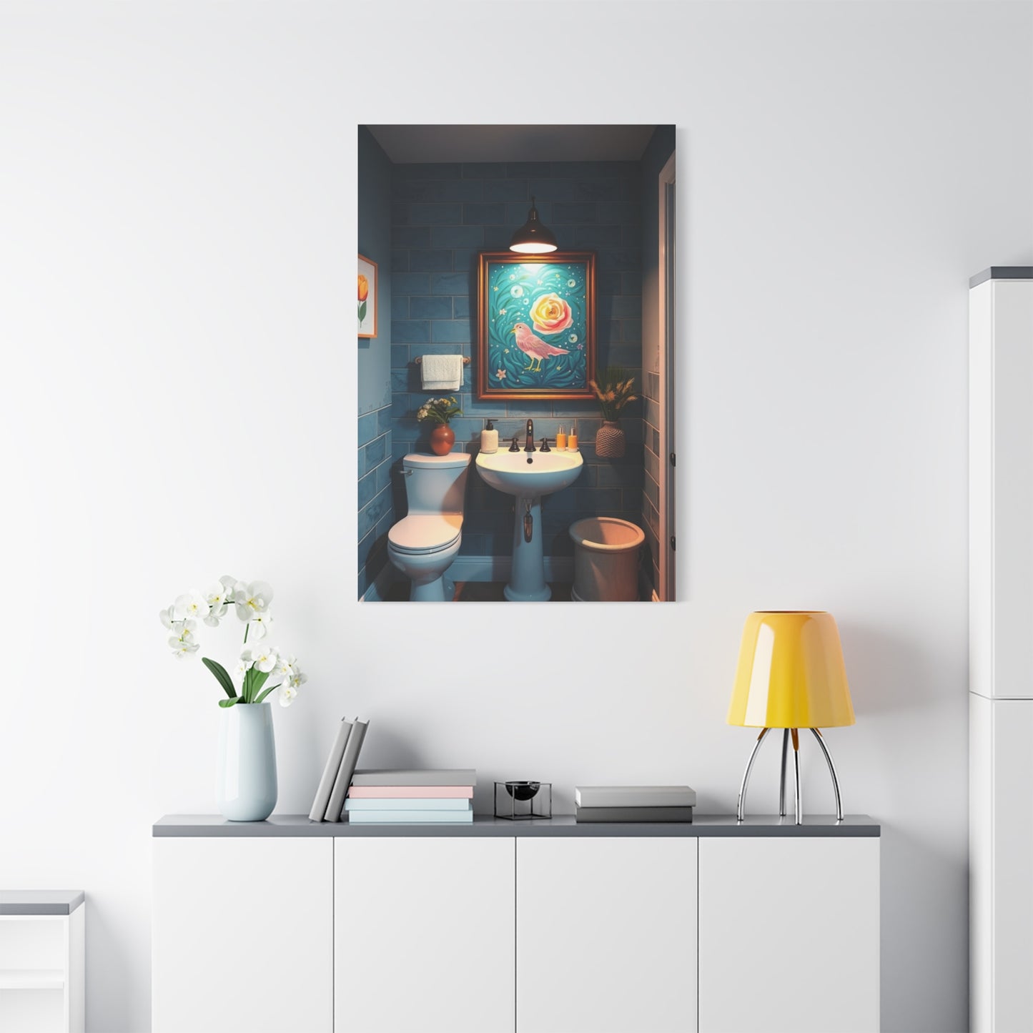 Kid’s Bathroom Art Canvas Art 2 Wall Art & Canvas Print