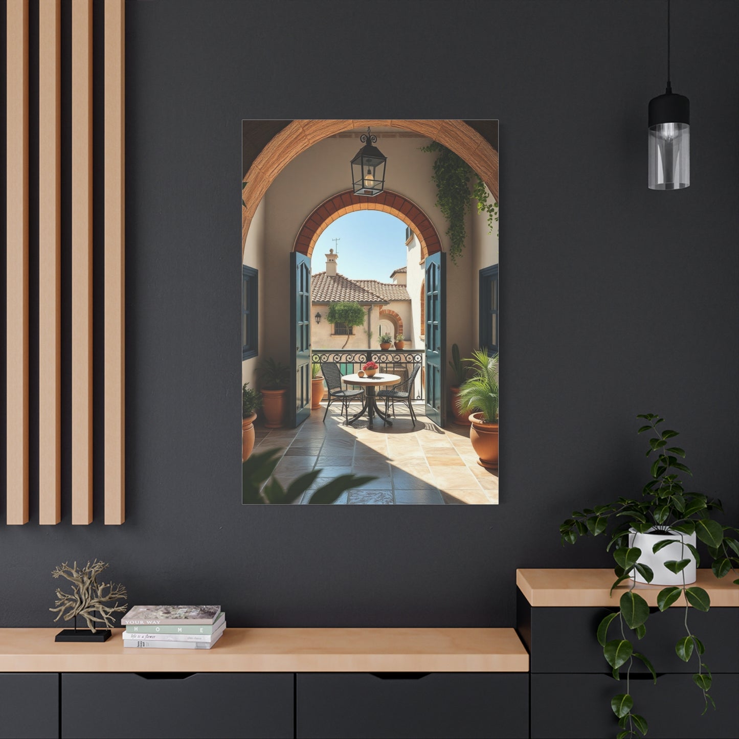 Mediterranean Decor Art Refined Canvas Wall Art & Canvas Print