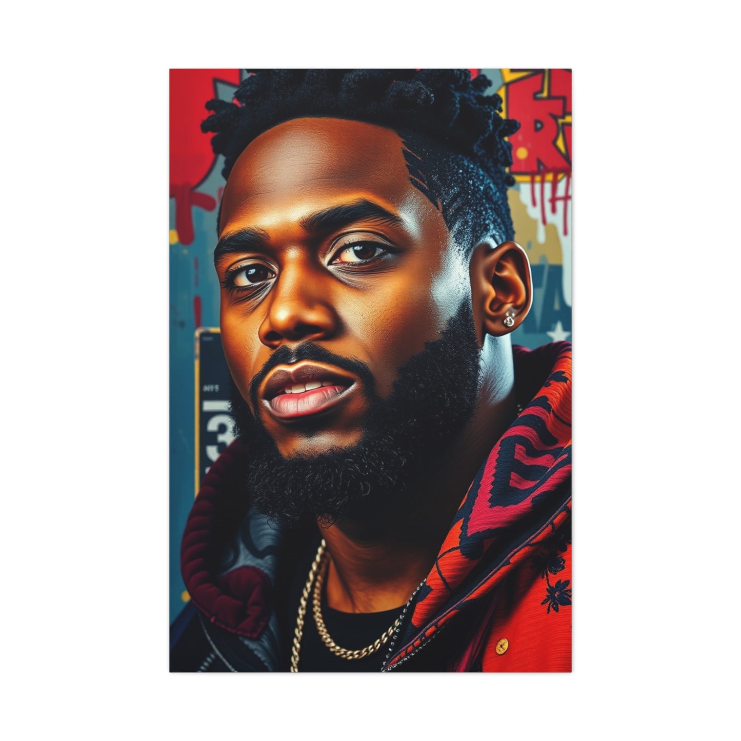 Supreme J. Cole Art Wall Art & Canvas Print