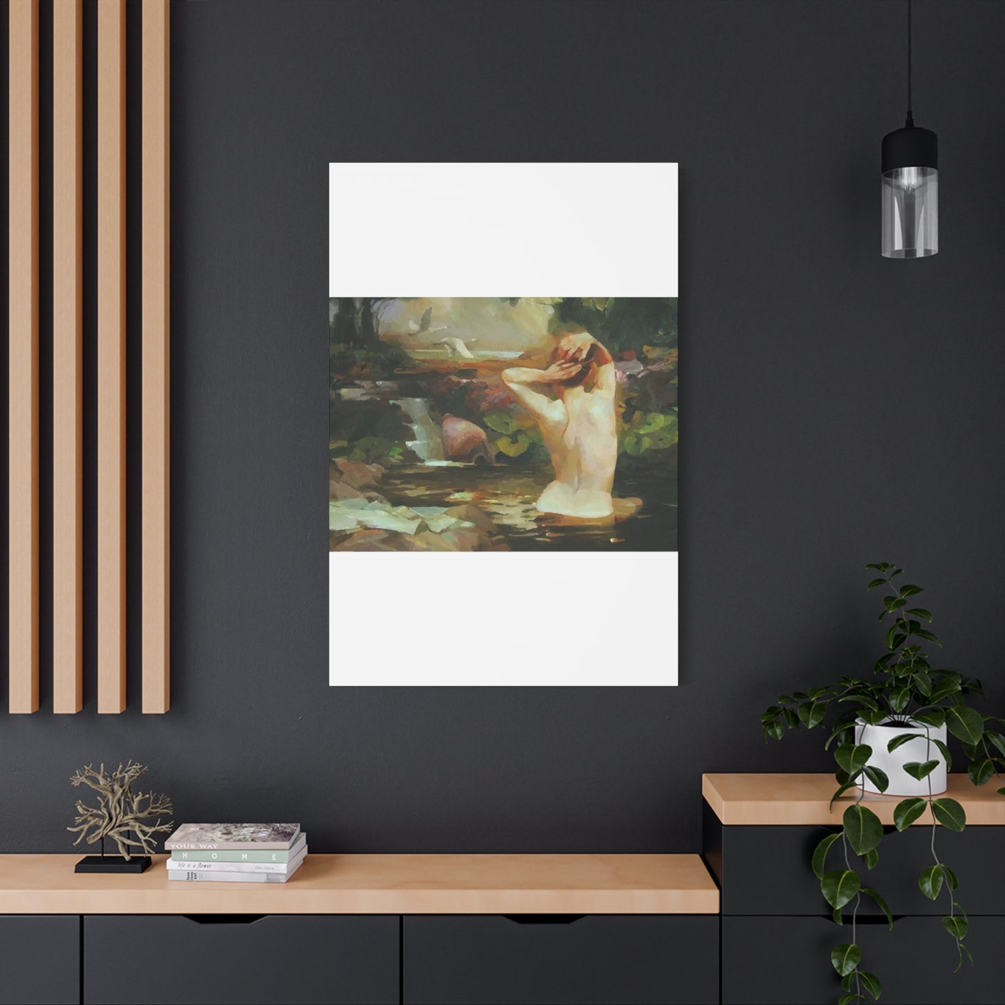 Girl In River Wall Art & Canvas Prints