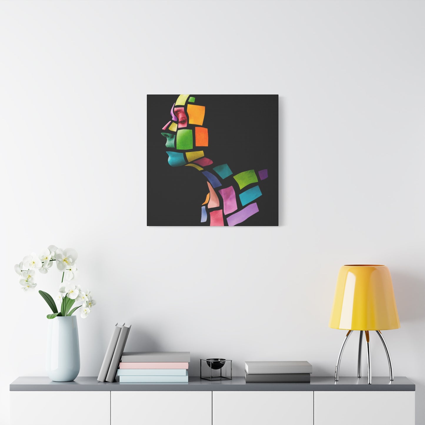 Color Block Wall Art & Canvas Prints