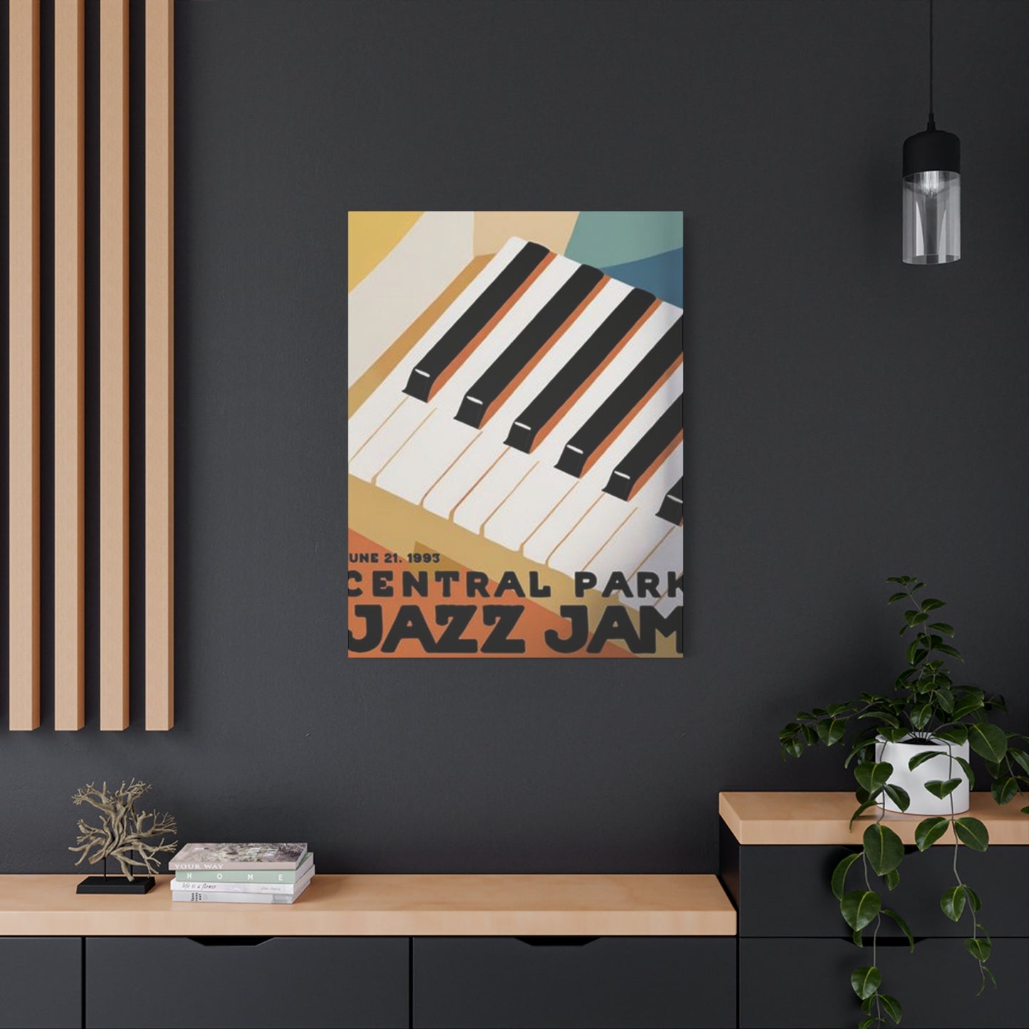 Central Park Jazz Jam Wall Art & Canvas Prints