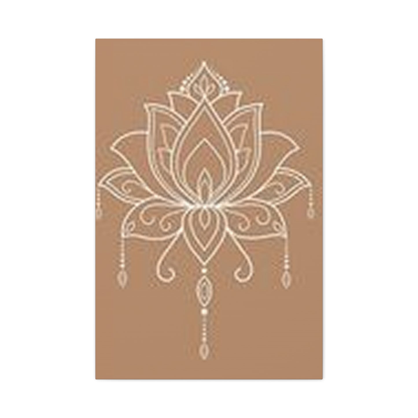 Mandala Buddha Lotus Poster Wall Art & Canvas Prints