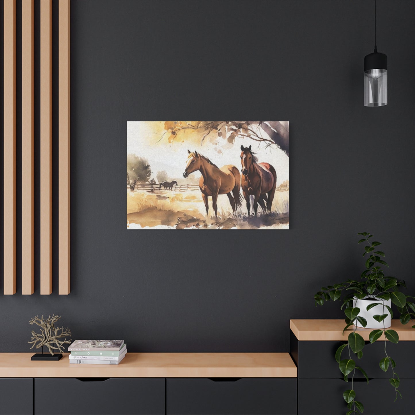 Horse in Stable Wall Art & Canvas Prints