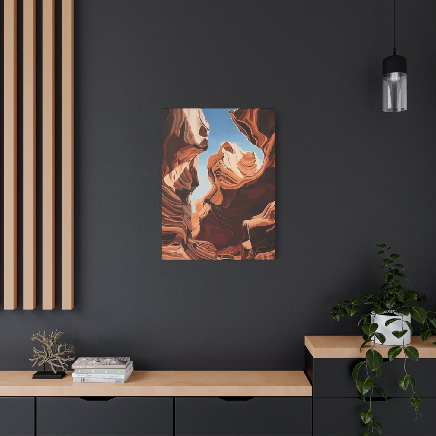 Arizona Canyon Painting Wall Art & Canvas Prints