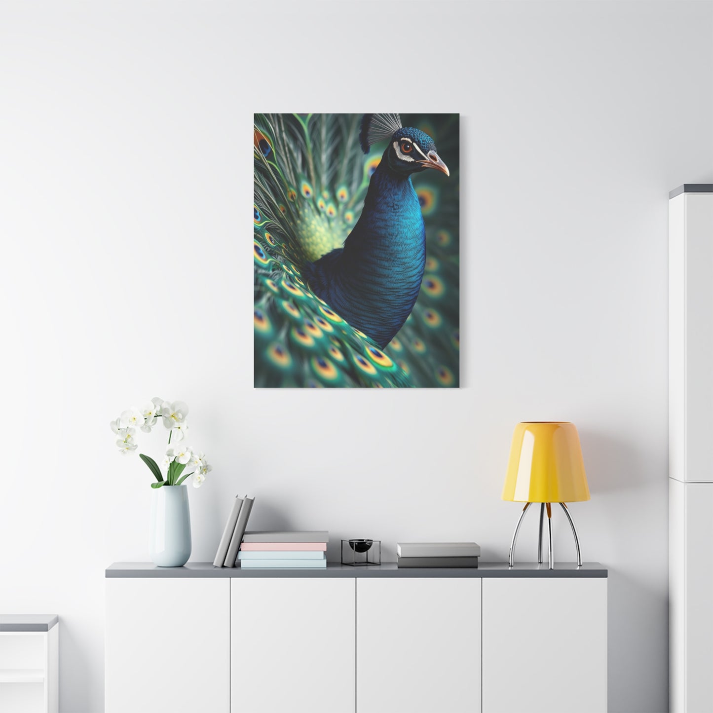 Peacock Art Luxury Canvas Wall Art & Canvas Print