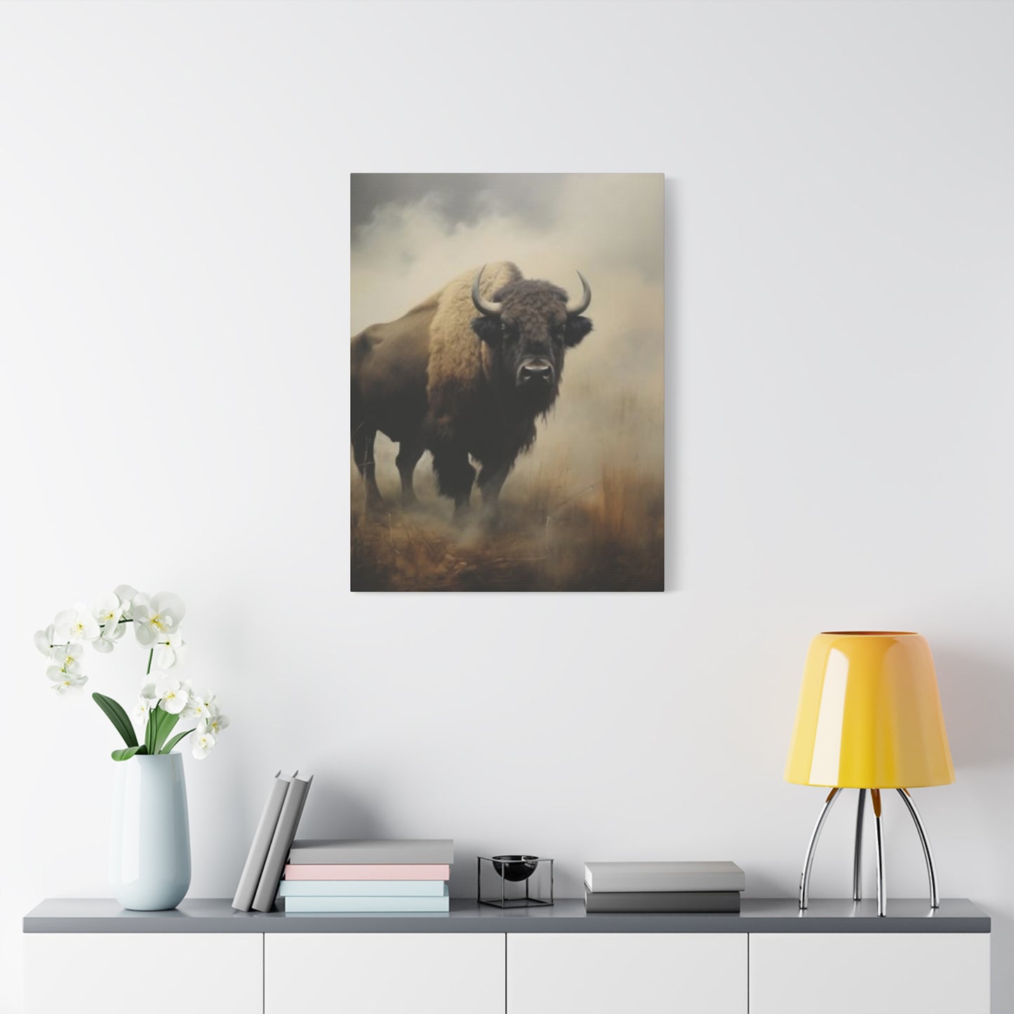 Black Bison Wall Art & Canvas Prints