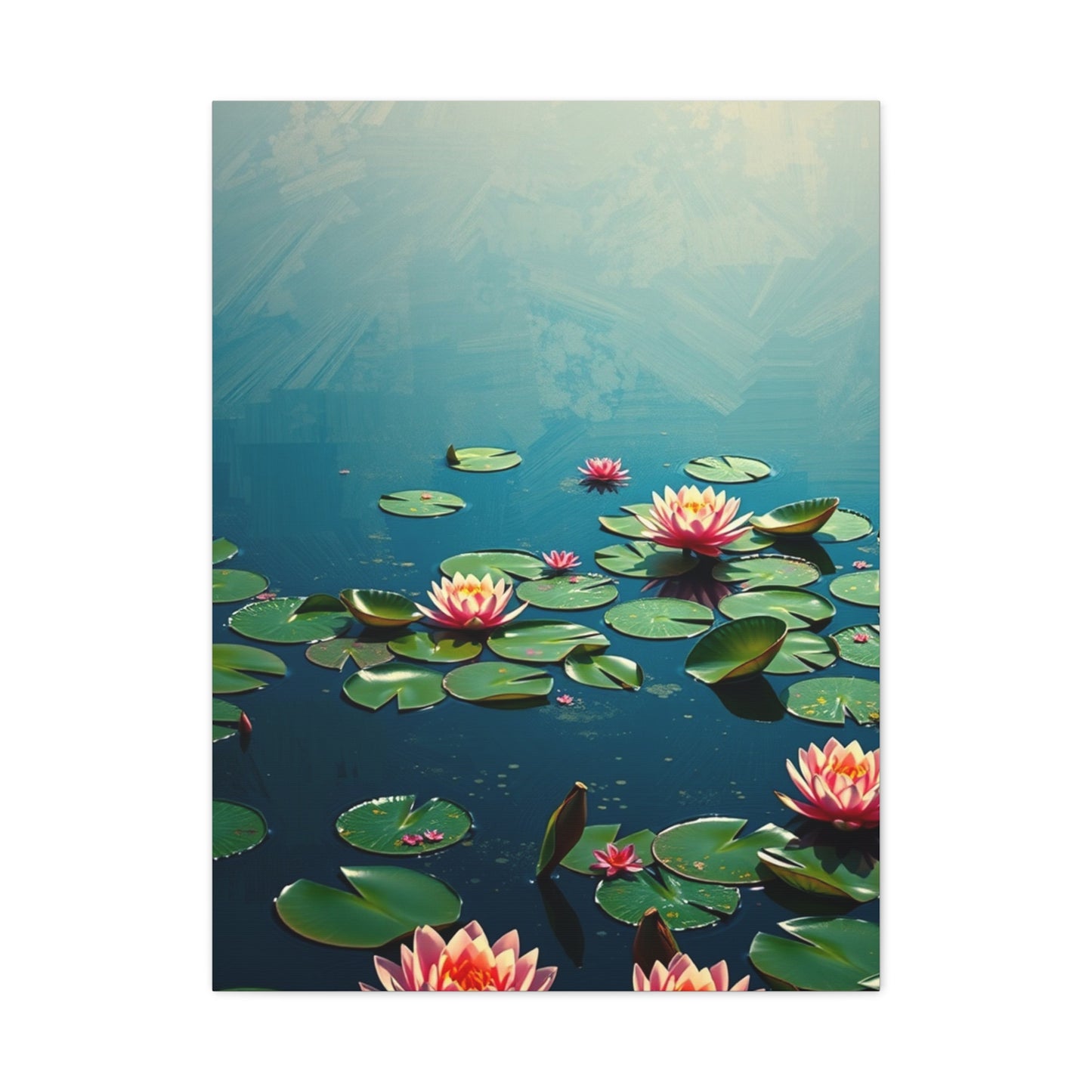 Claude Monet Water Lilies Art Canvas Art 1 Wall Art & Canvas Print