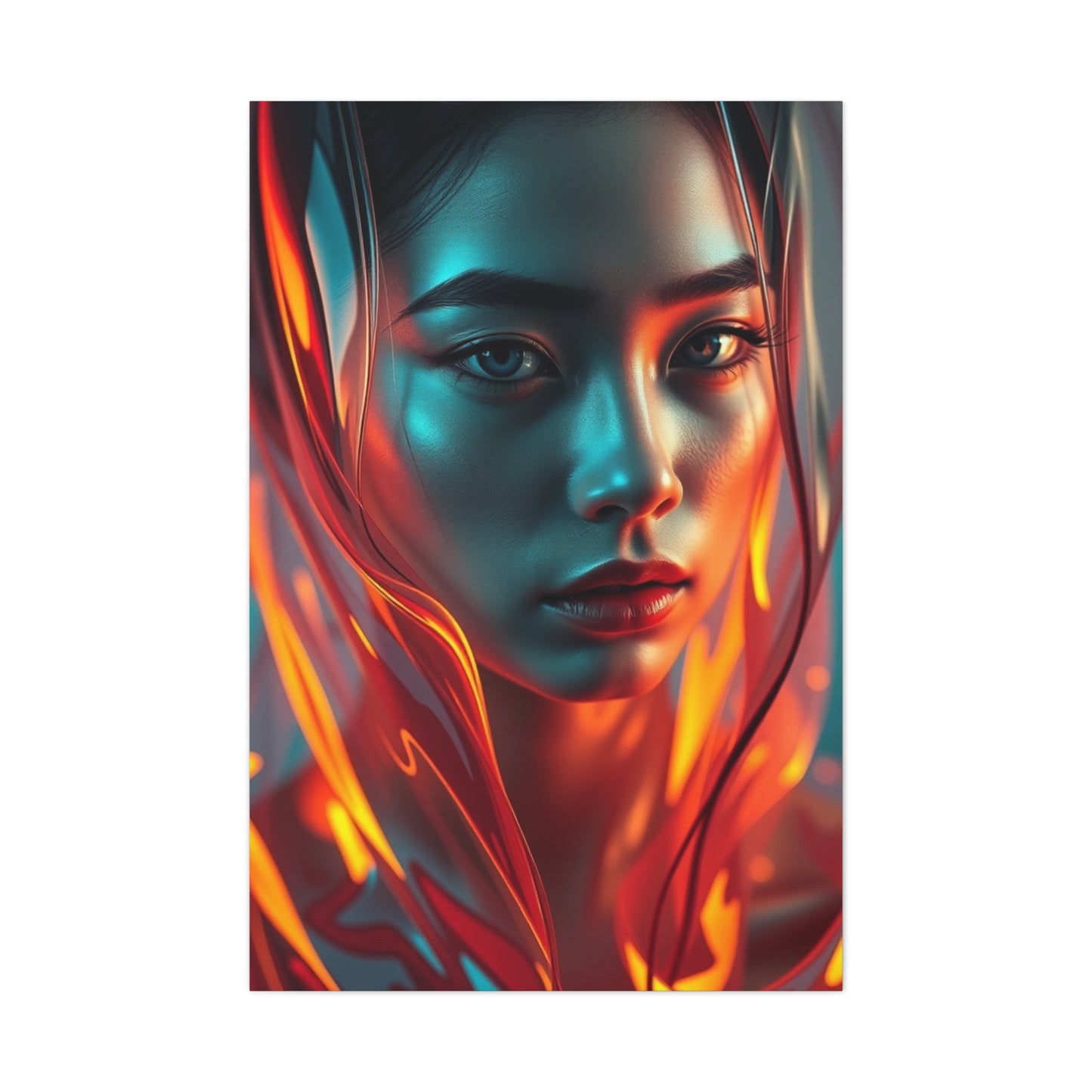 Beautiful Abstract Figure & People Art Supreme Canvas Wall Art & Canvas Print