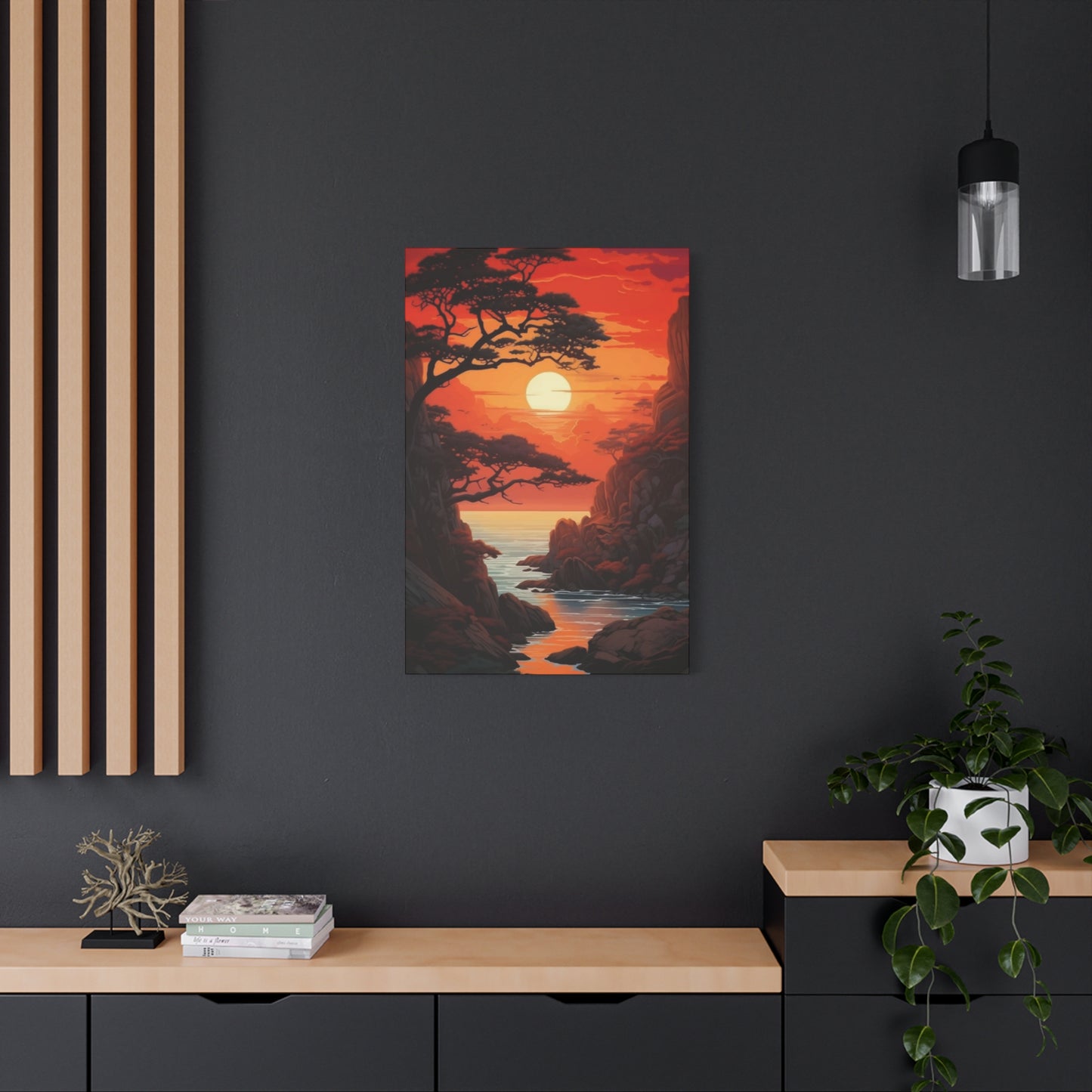 Sun In Mountains Wall Art & Canvas Prints