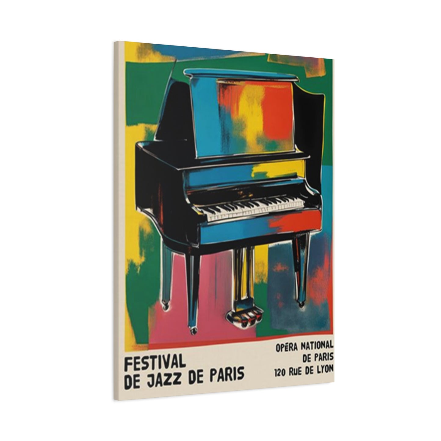 Festival De Jazz De Paris Wall Art & Canvas Prints