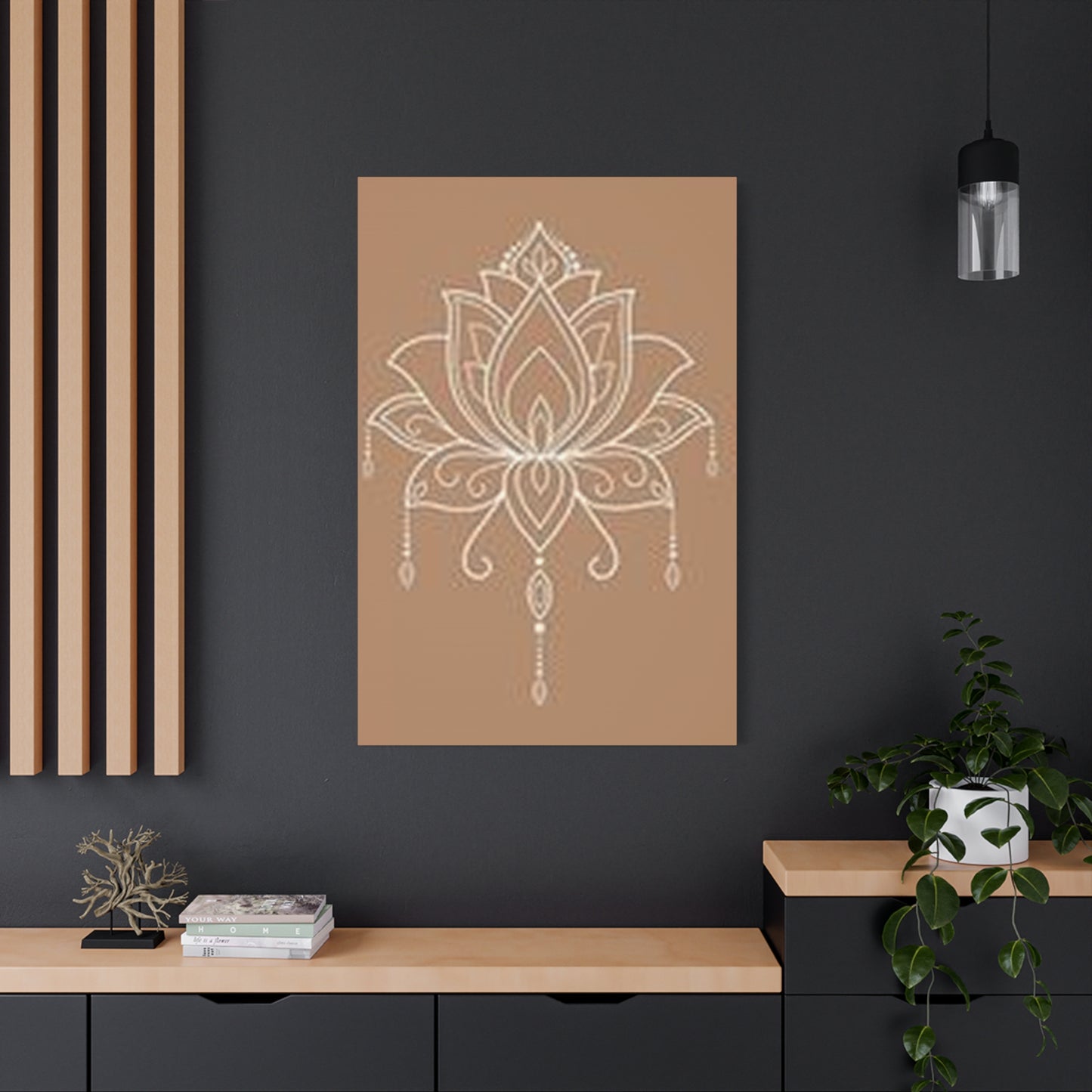 Mandala Buddha Lotus Poster Wall Art & Canvas Prints