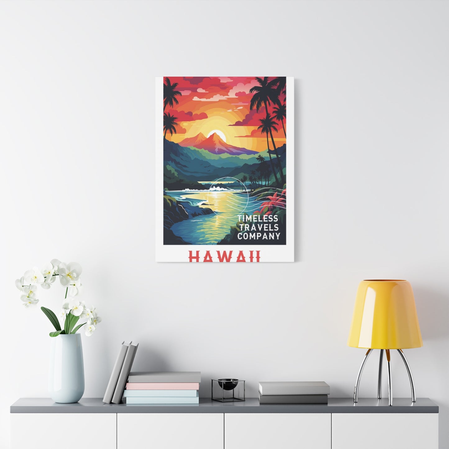 Hawaii Sunset Poster Wall Art & Canvas Prints
