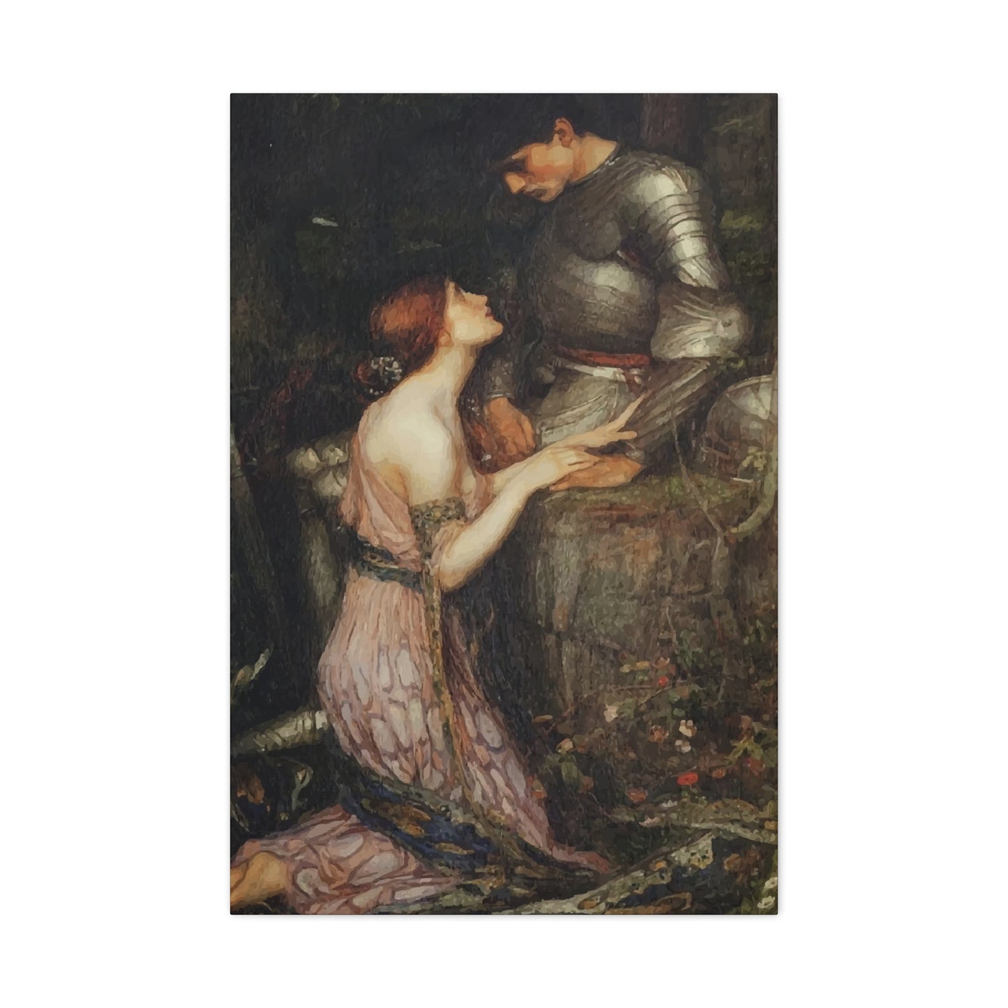 Girl With Warrior Wall Art & Canvas Prints