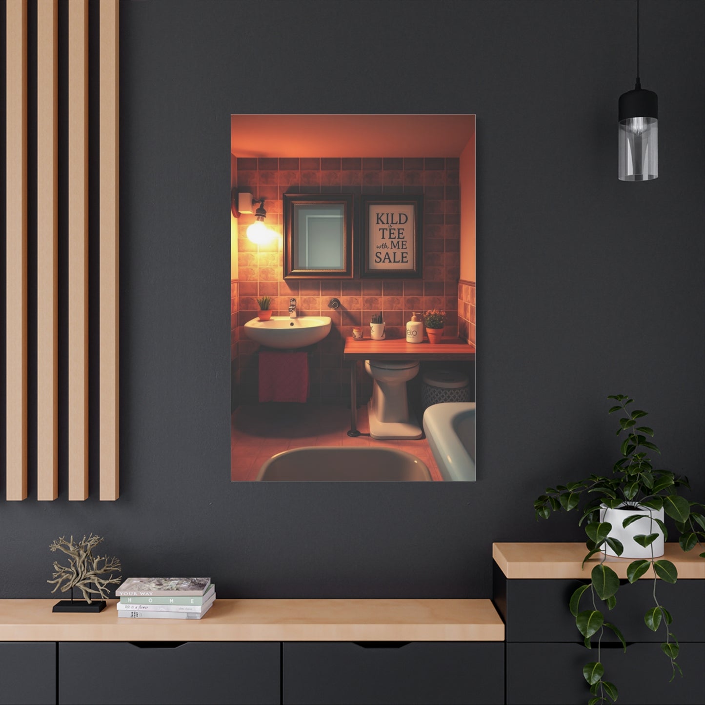 Kid’s Bathroom Art Canvas Art 4 Wall Art & Canvas Print