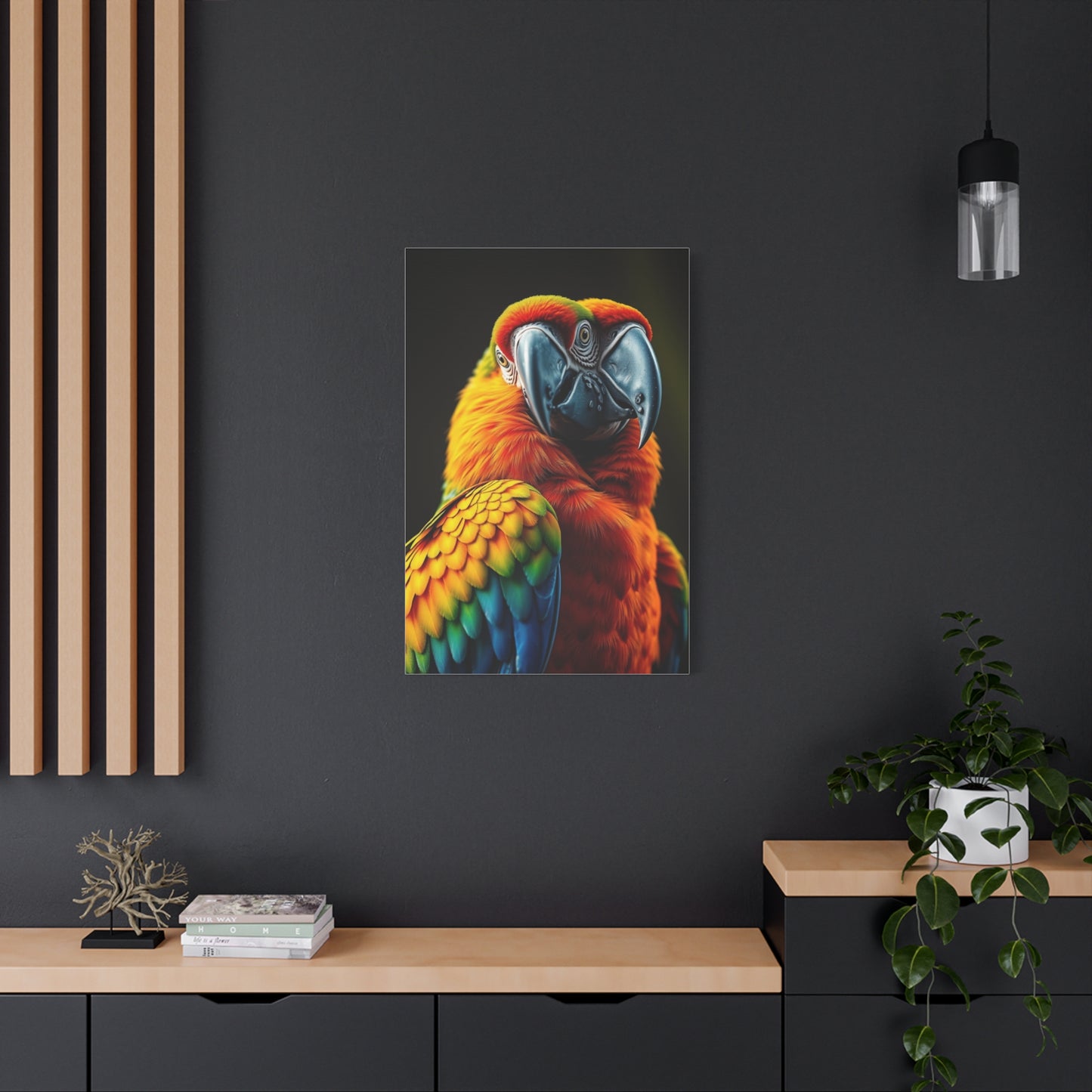 Supreme Parrot Art Wall Art & Canvas Print