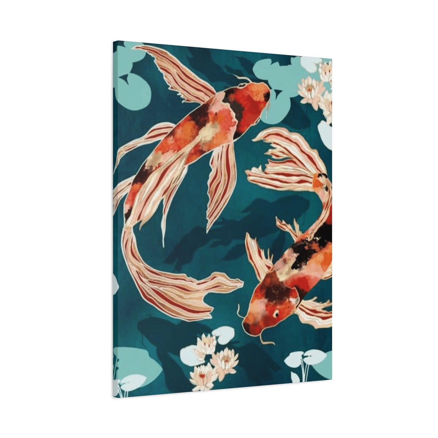 Koi Fish Painting Wall Art & Canvas Prints