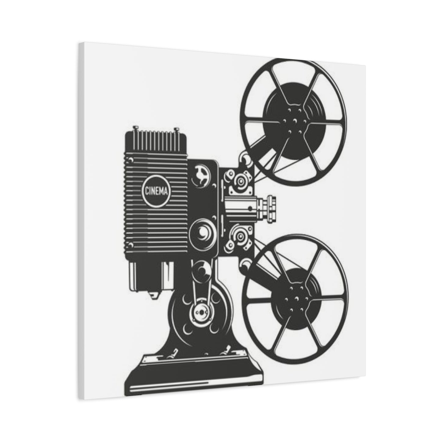 Old Cinema Camera Wall Art & Canvas Prints