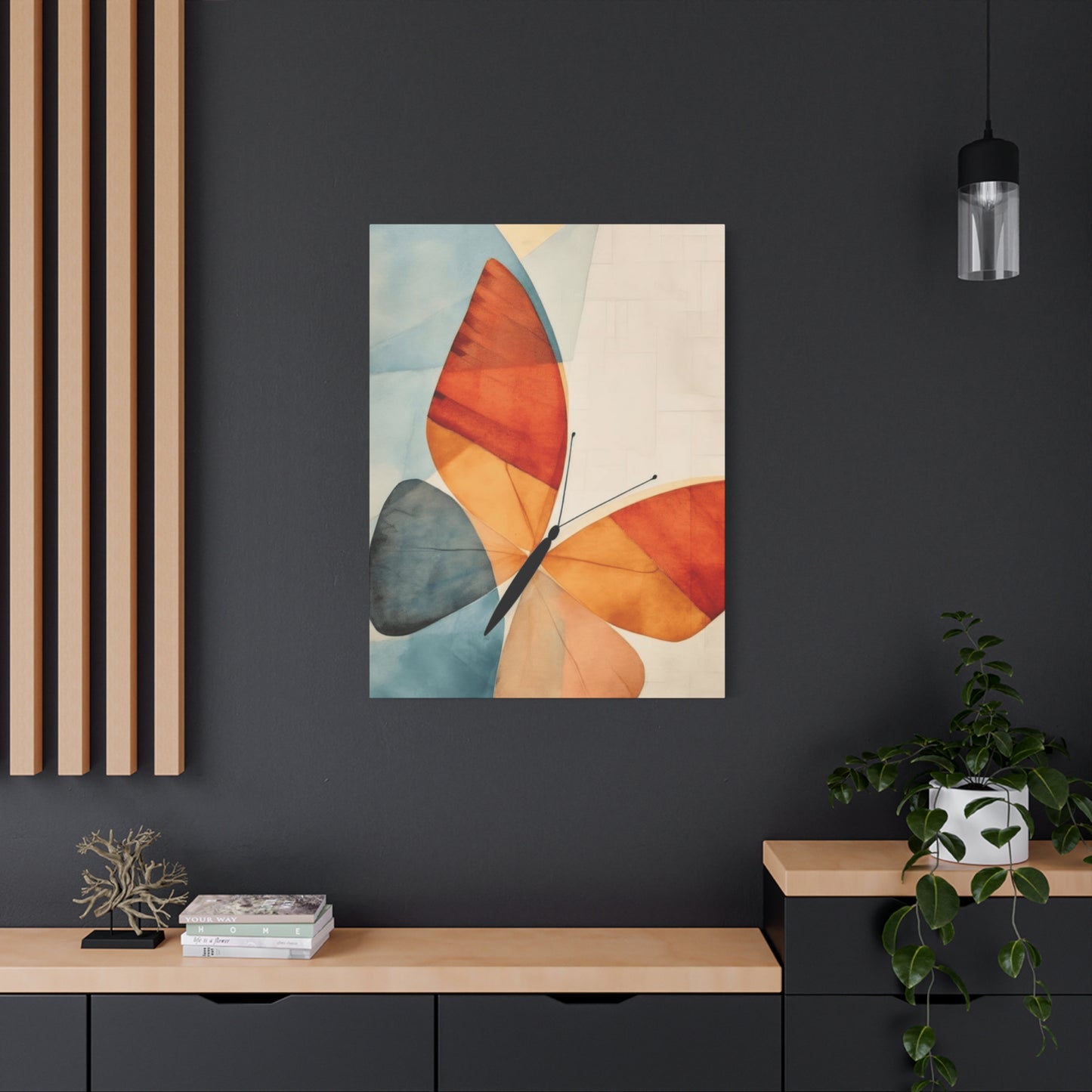Abstract Butterfly Painting Wall Art & Canvas Prints