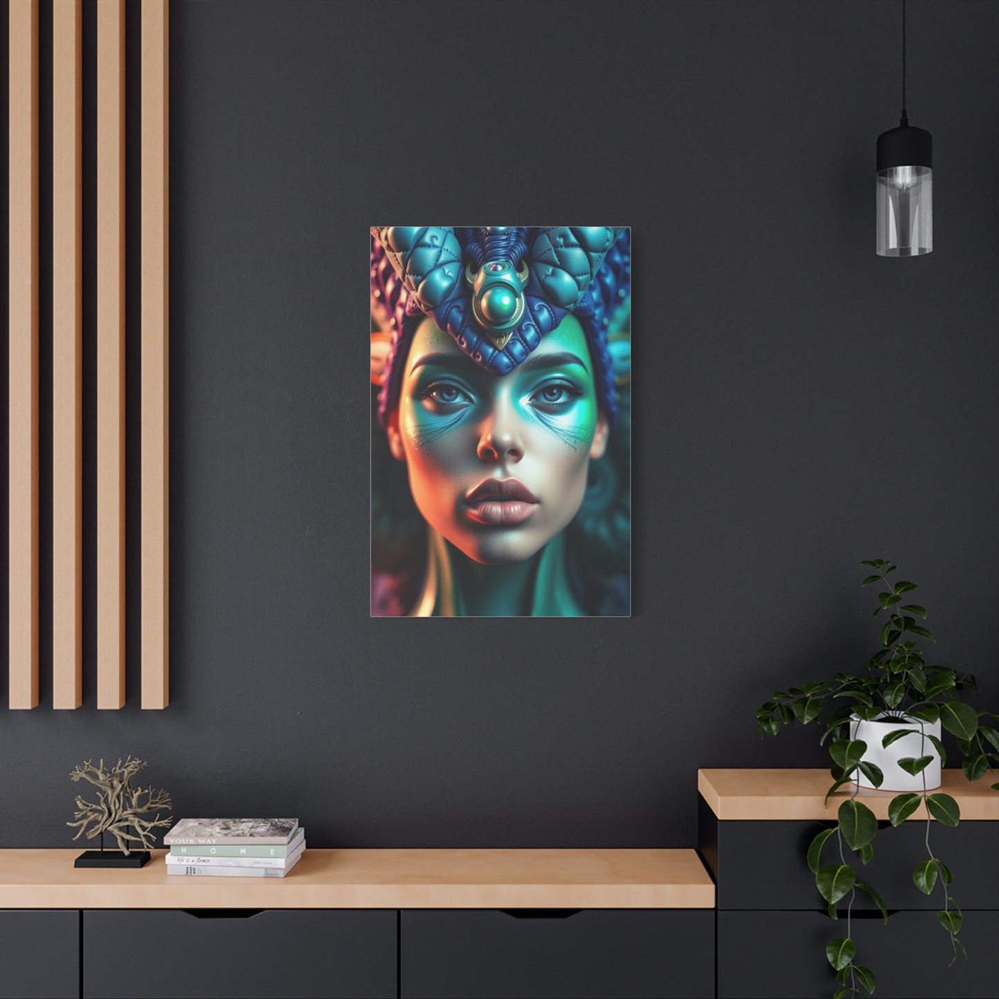 Supreme Blue & Green Collection Wall Art & Canvas Print