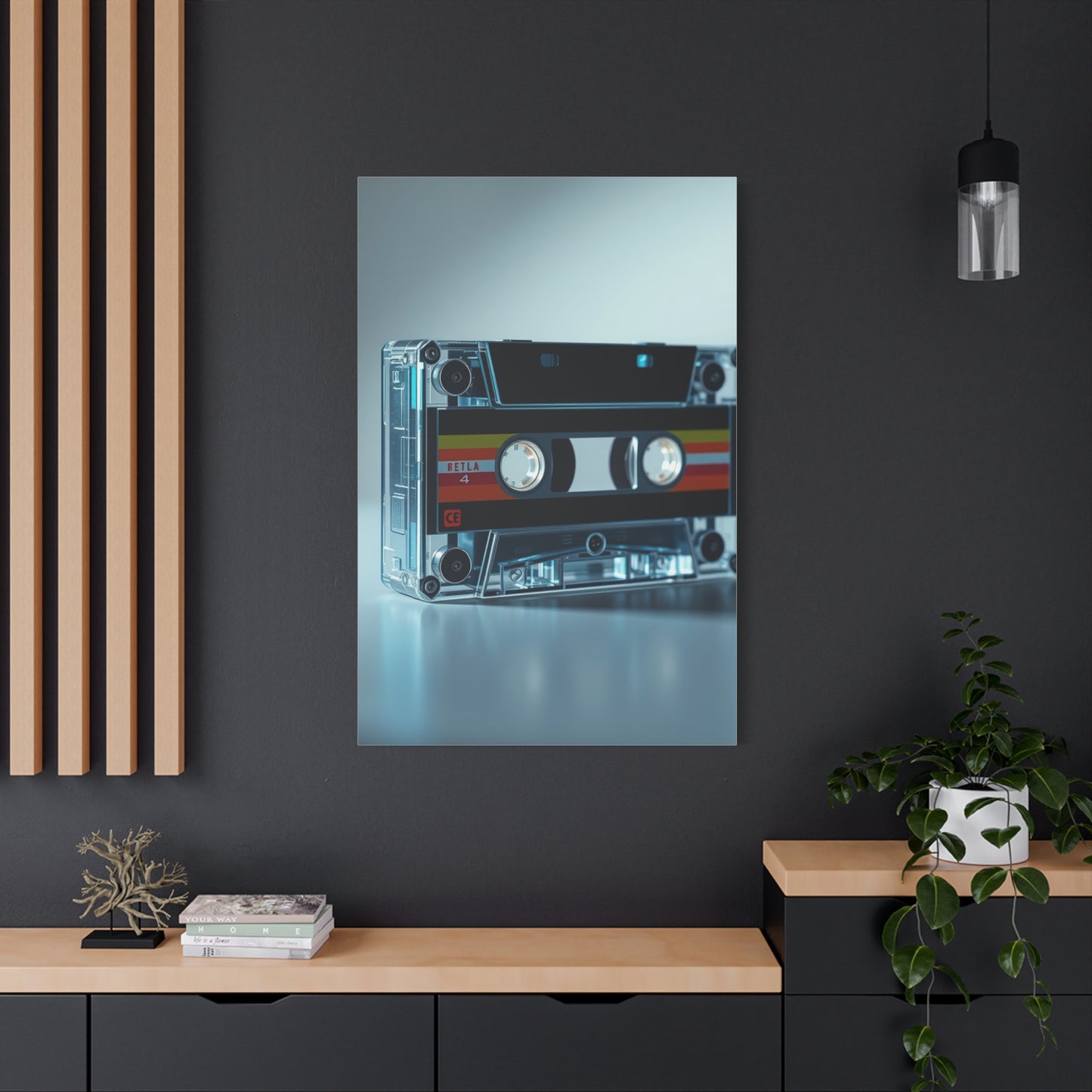 Cassette Tapes Art Refined Canvas Wall Art & Canvas Print