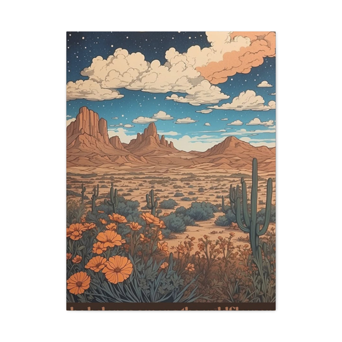 Abstract Arizona Desert Wall Art & Canvas Prints