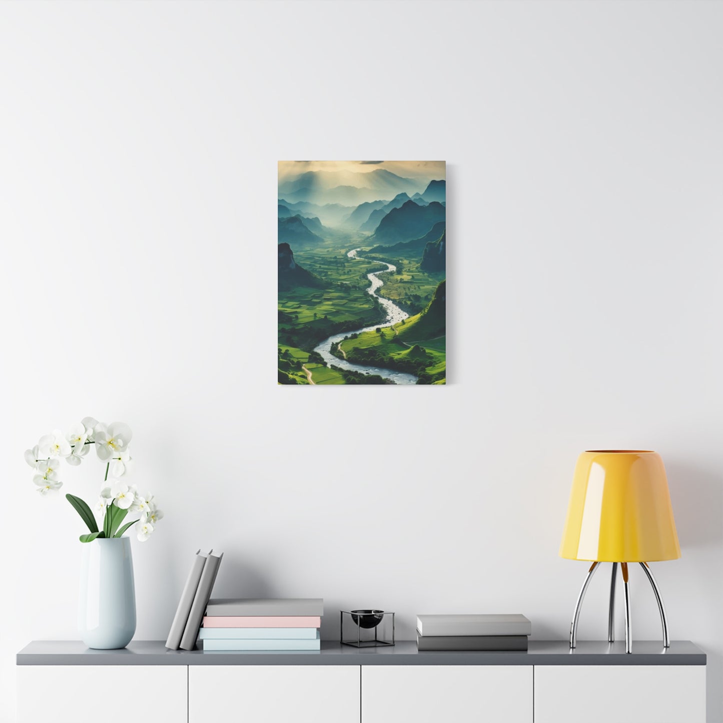 Sunshine in Mountains Wall Art & Canvas Prints