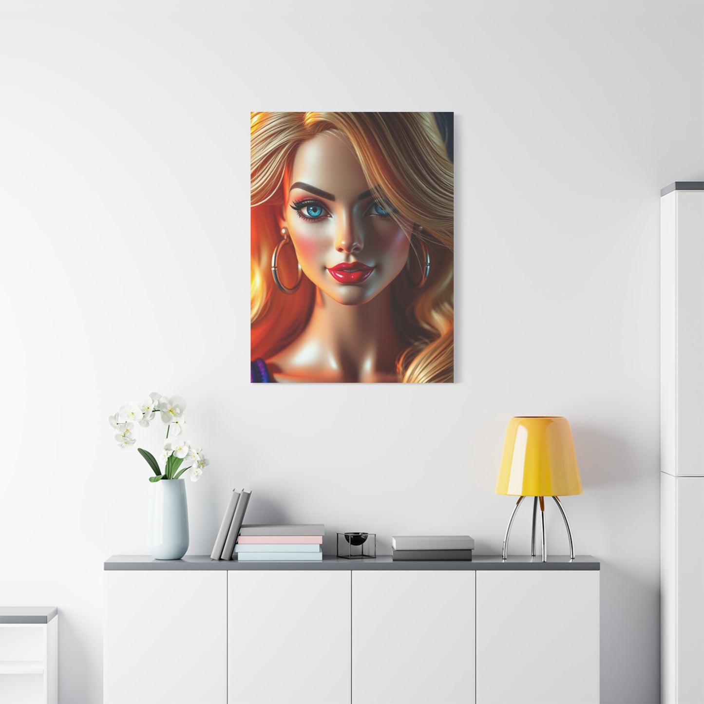 Barbiecore Art Canvas Art 1 Wall Art & Canvas Print