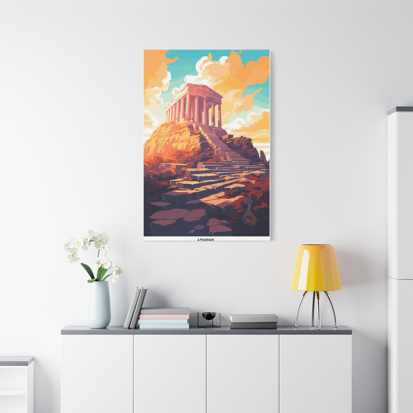 Athens Painting Wall Art & Canvas Prints