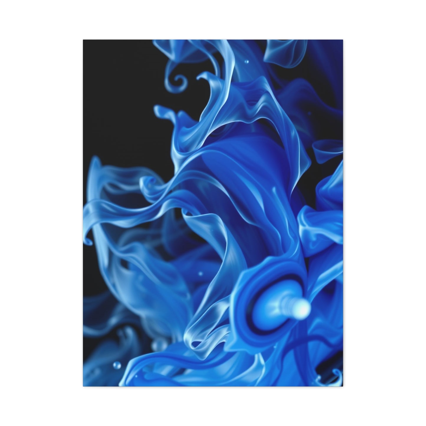 Collection Black, White & Blue Art Wall Art & Canvas Print