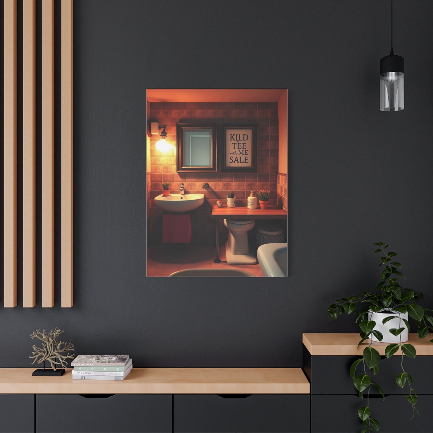Kid’s Bathroom Art Canvas Art 4 Wall Art & Canvas Print