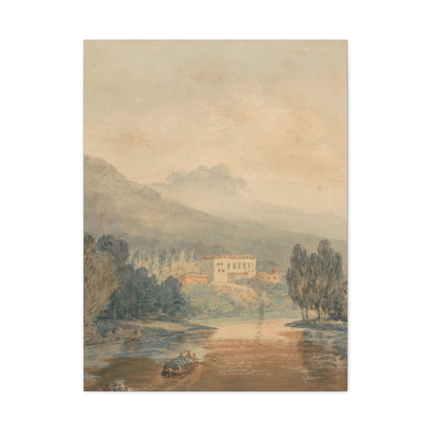 Countryside Waterway Wall Art & Canvas Prints