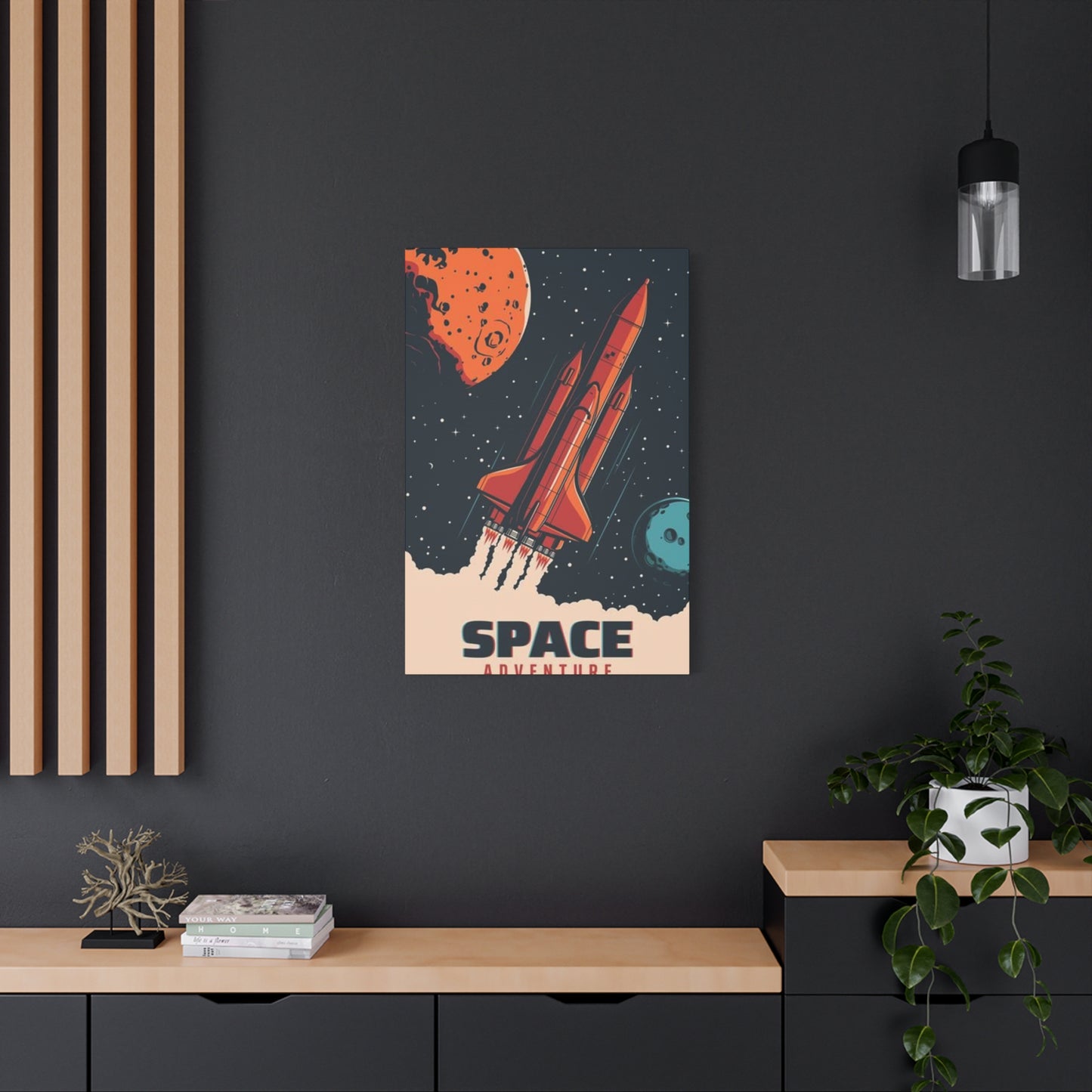 Space Adventure Poster Wall Art & Canvas Prints