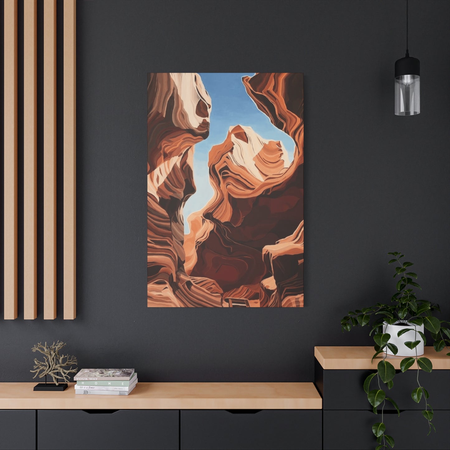 Arizona Canyon Painting Wall Art & Canvas Prints