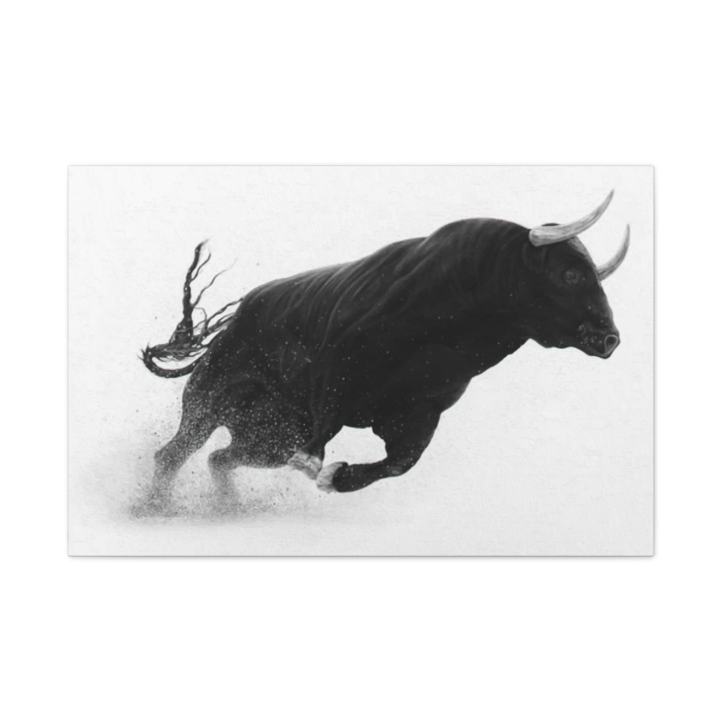 Black Bull Wall Art & Canvas Prints