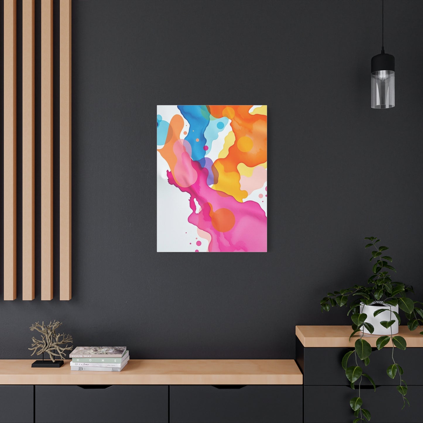 Abstract Watercolors Art Canvas Art 2 Wall Art & Canvas Print