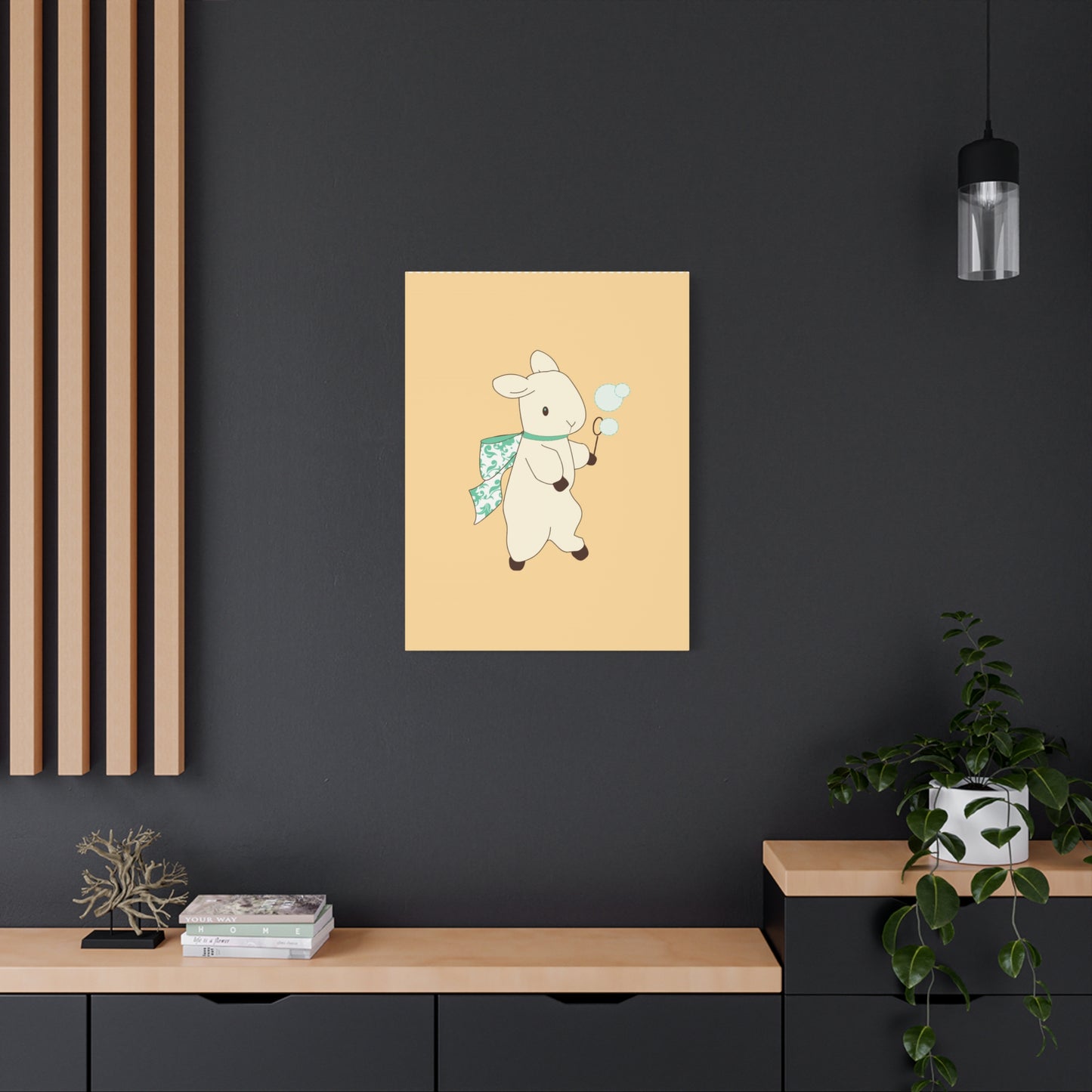 Yellow Bunny Wall Art & Canvas Prints