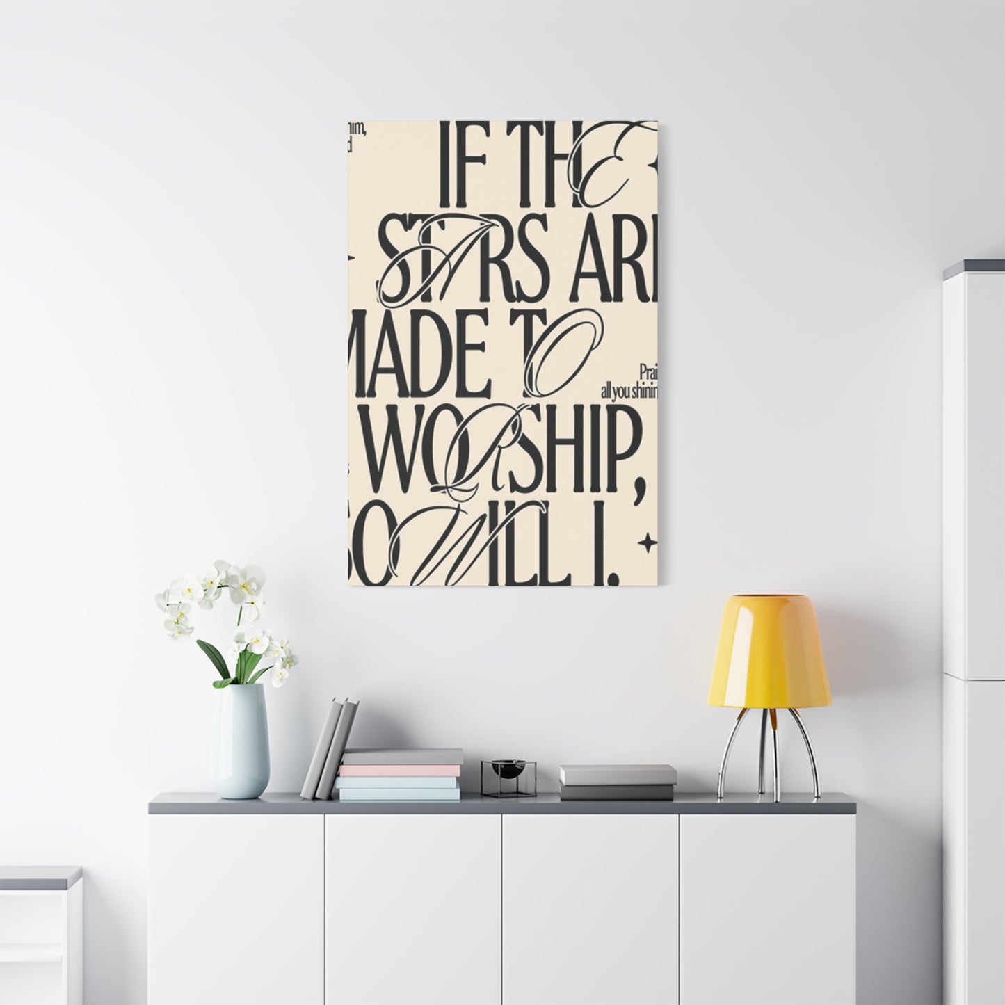 Stars Quotes And Saying Poster Wall Art & Canvas Prints