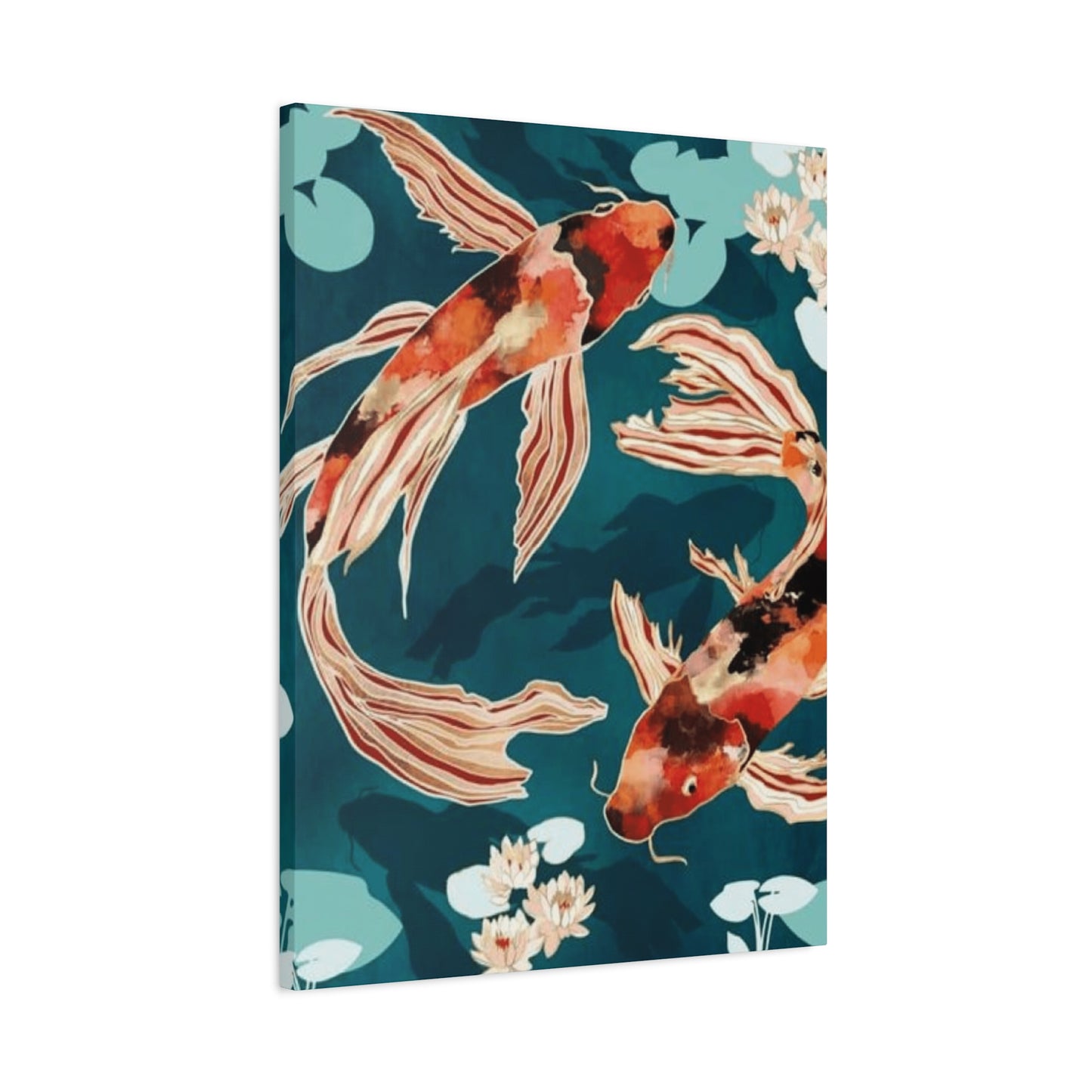 Koi Fish Painting Wall Art & Canvas Prints