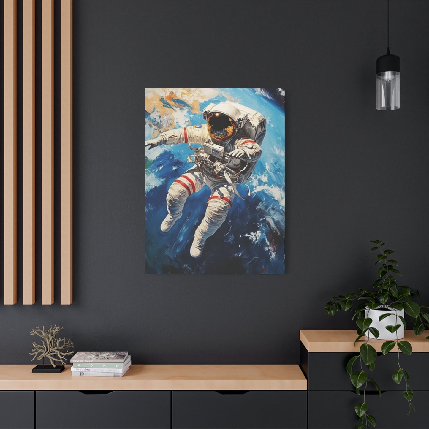 Astronaut In Space Wall Art & Canvas Prints